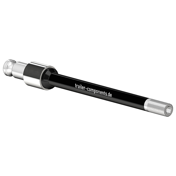 Eixos passantes Syntace (X-12) com adaptador | adequado para reboques de bicicleta Croozer a partir de 2018