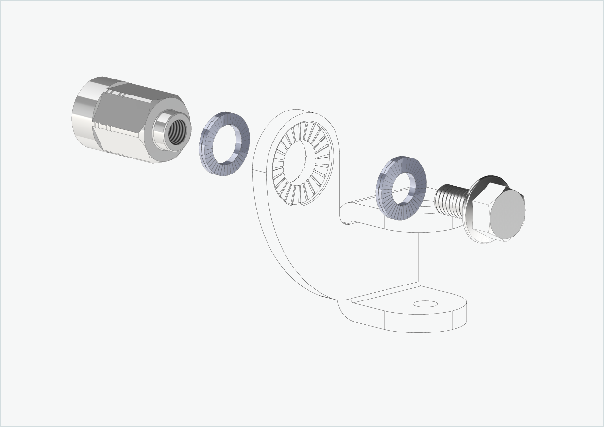 Adaptador de eixo sólido - FG 10.5 - (13/32 x 26)