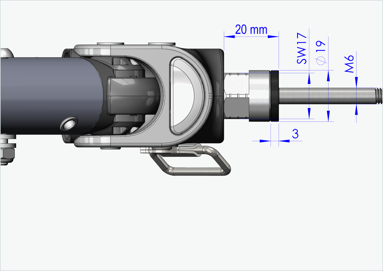 Adaptador para cubos de engrenagem Enviolo até 2023 | adequado para Croozer a partir de 2018