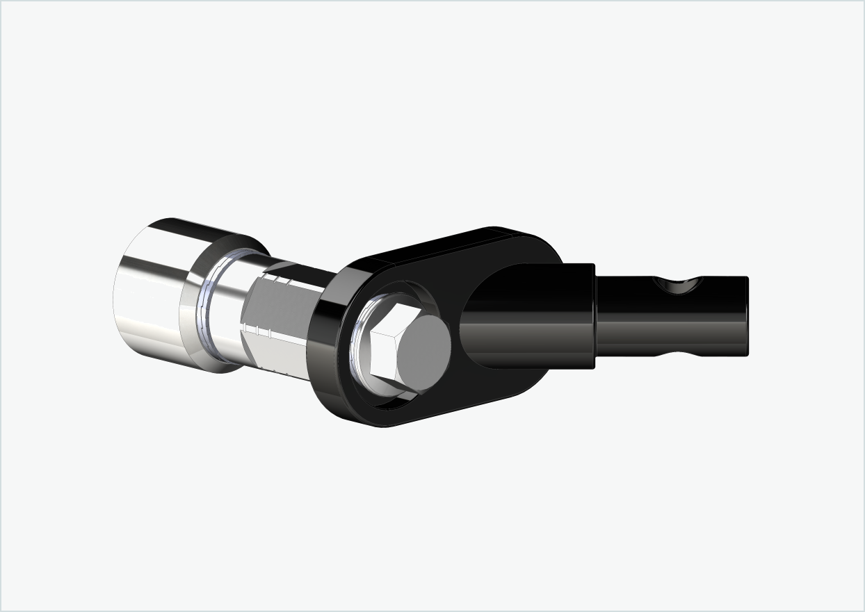 Adaptador universal para o motor HYENA-HRN | adequado para Thule, Qeridoo, Burley, Prophete, Hamax, Trixie e muitos outros