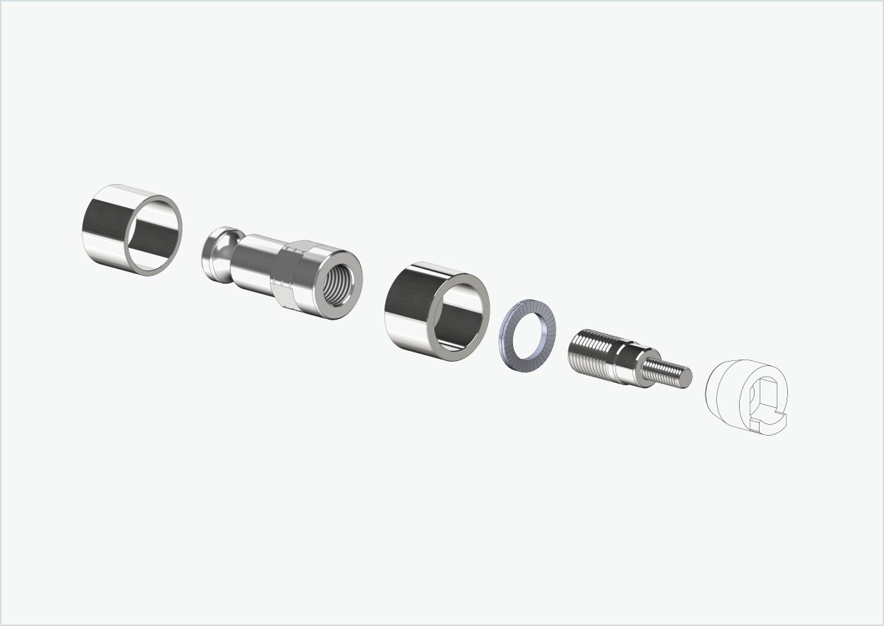 Adaptador para motor HYENA-HRN | adequado para Croozer a partir de 2018