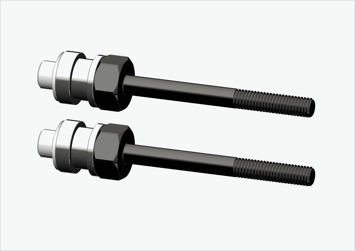 Conjunto de adaptadores de rosca BOB YAK / IBEX | para cubos de engrenagem Enviolo até 2023