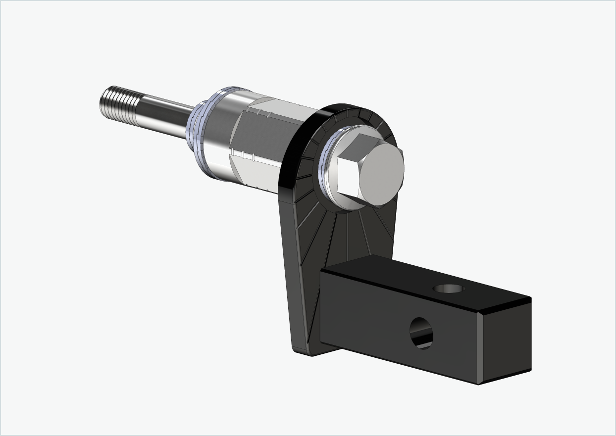 Adaptador universal para HASE PINO com Rohloff Speedhub A12 | adequado para Thule, Qeridoo, Burley, Prophete, Hamax, Trixie e muitos mais.