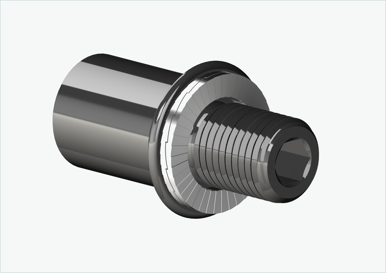 Adaptador de rosca curto - M12 x 1,25 | adequado para COWBOY - Classic - Cruiser - Cruiser ST