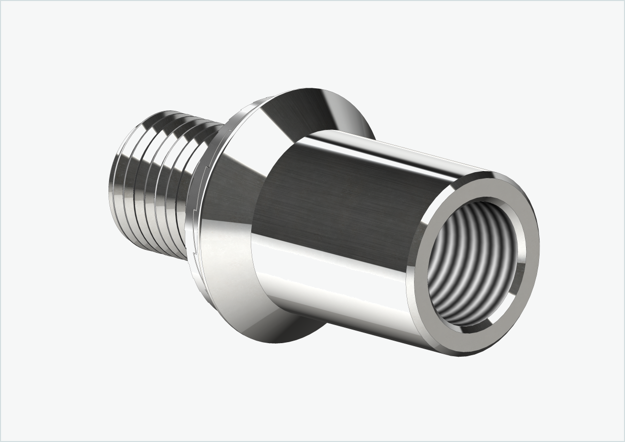 Adaptador de rosca curto - M12 x 1,25 | adequado para COWBOY - Classic - Cruiser - Cruiser ST