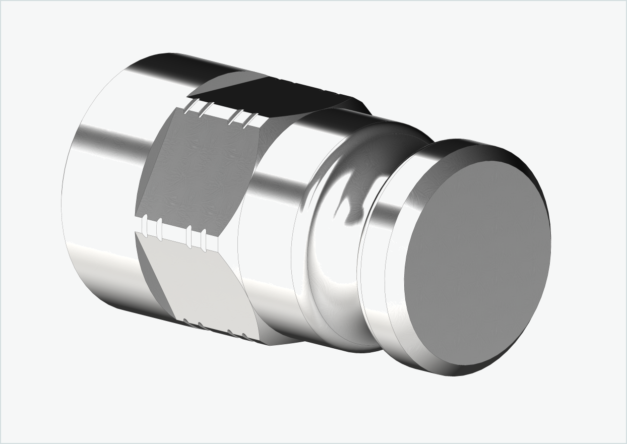 Adaptador de eixo sólido - FG 10.5 - (13/32 x 26) | para Leggero (BECCO)