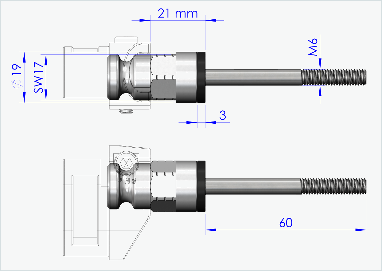 Adaptador para cubos de engrenagens Enviolo até 2023 | adequado para Leggero com sistema BECCO