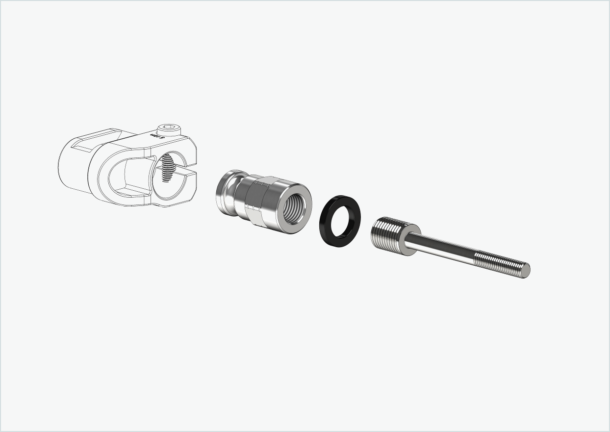 Adaptador para cubos de engrenagens Enviolo até 2023 | adequado para Leggero com sistema BECCO