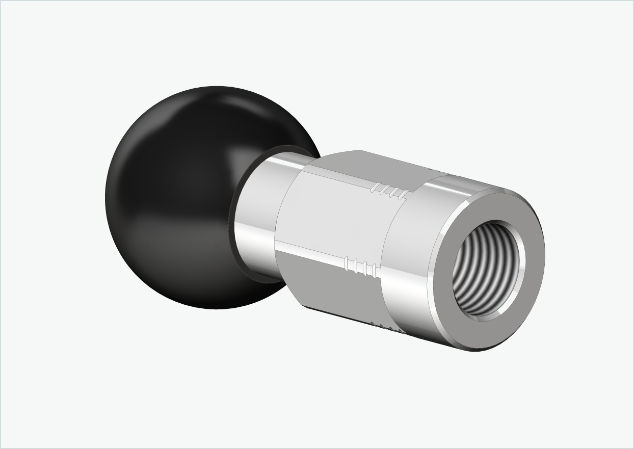 Conjunto de adaptadores de eixo sólido - M12 x 1,00 | adequado para Burley COHO XC
