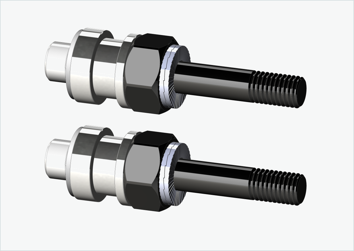 Conjunto de adaptadores de rosca BOB YAK / IBEX (30mm/30mm) | para Rohloff Speedhub 500-14 / A12