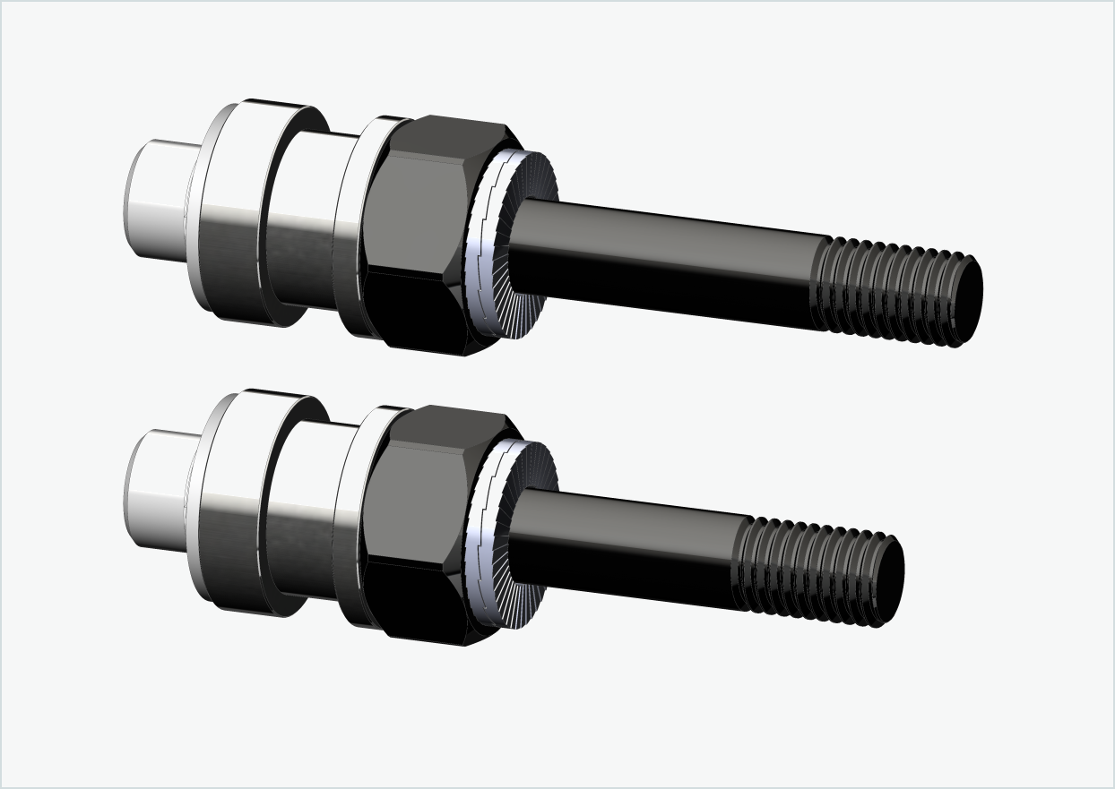 Conjunto de adaptadores de rosca BOB YAK / IBEX (30mm/36mm) | para Rohloff Speedhub 500-14 / A12