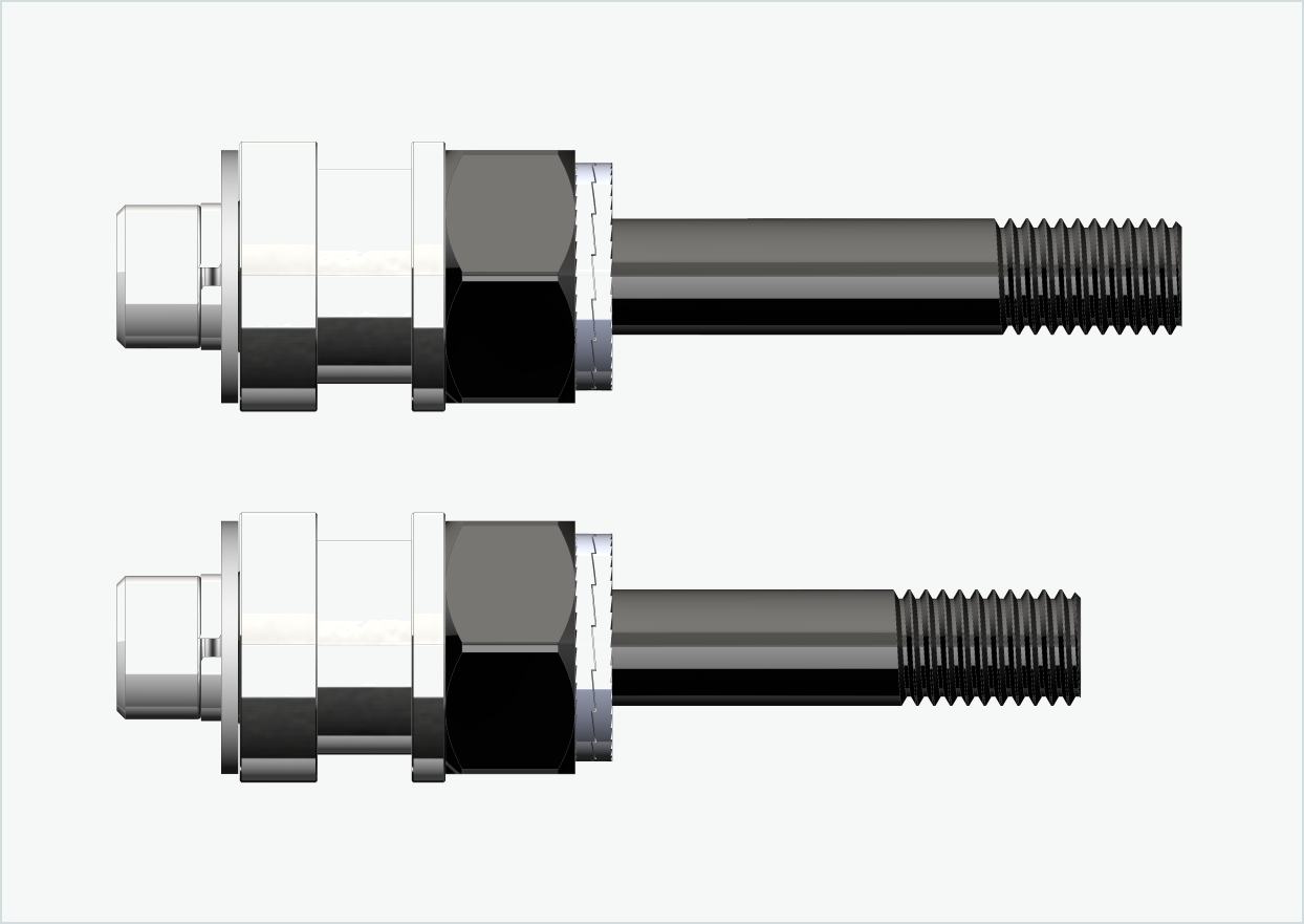 Conjunto de adaptadores de rosca BOB YAK / IBEX (30mm/36mm) | para Rohloff Speedhub 500-14 / A12