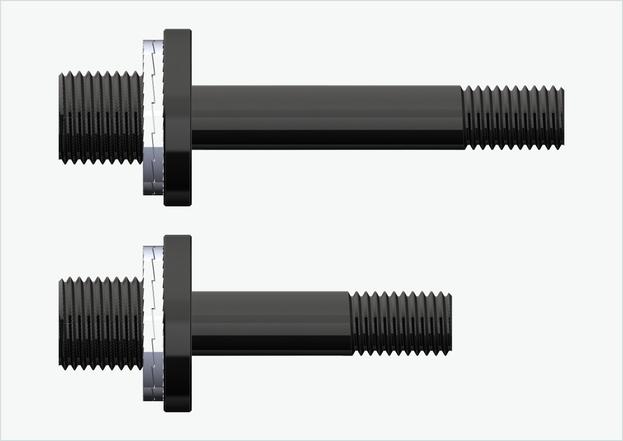 Conjunto de adaptadores de rosca Burley COHO XC (30mm/42mm) | para Rohloff Speedhub 500-14 / A12