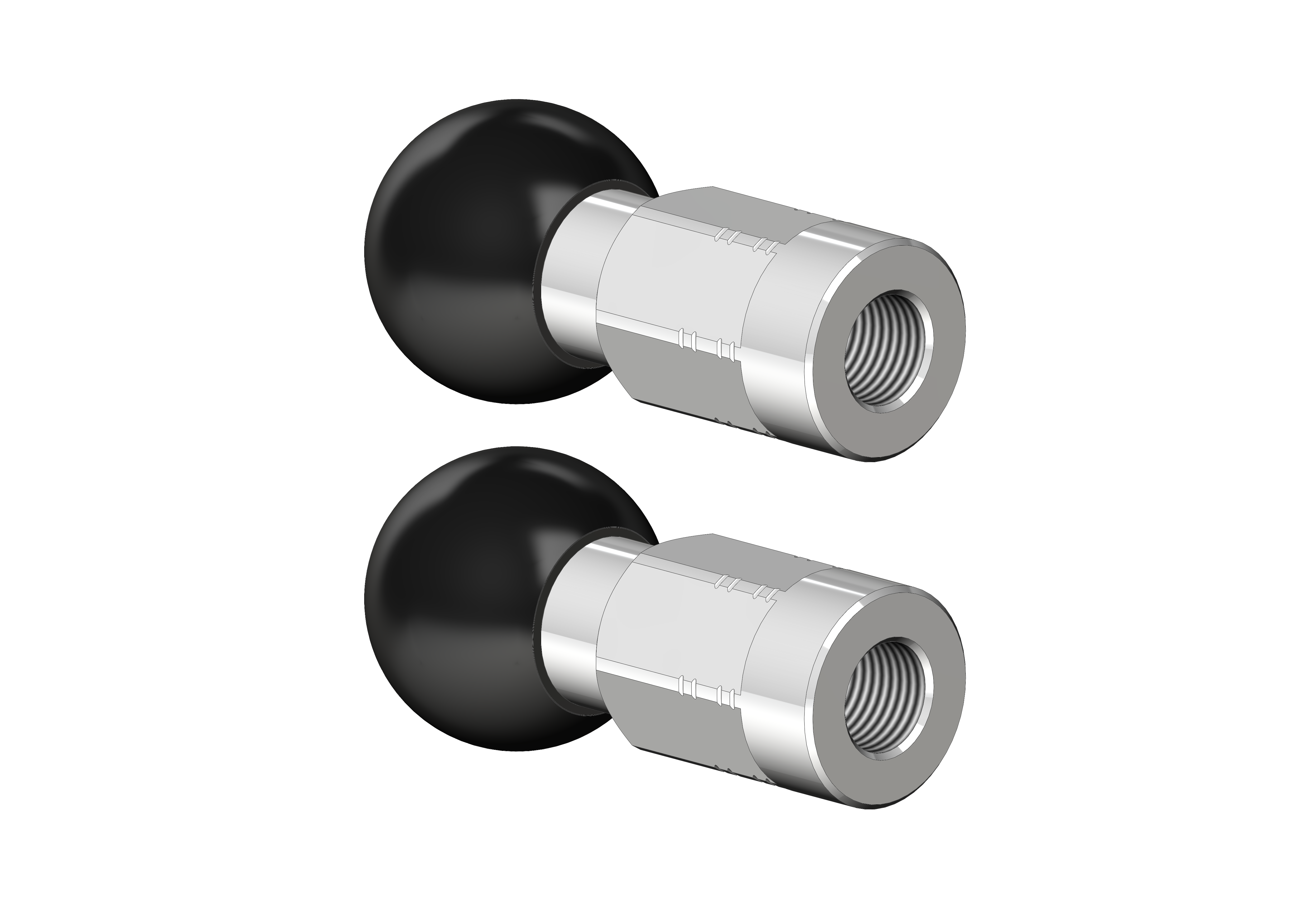 Adaptador de eixo sólido | adequado para Burley COHO XC