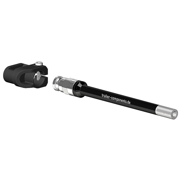 Eixos passantes Syntace (X-12) com adaptador | adequado para Leggero com sistema BECCO