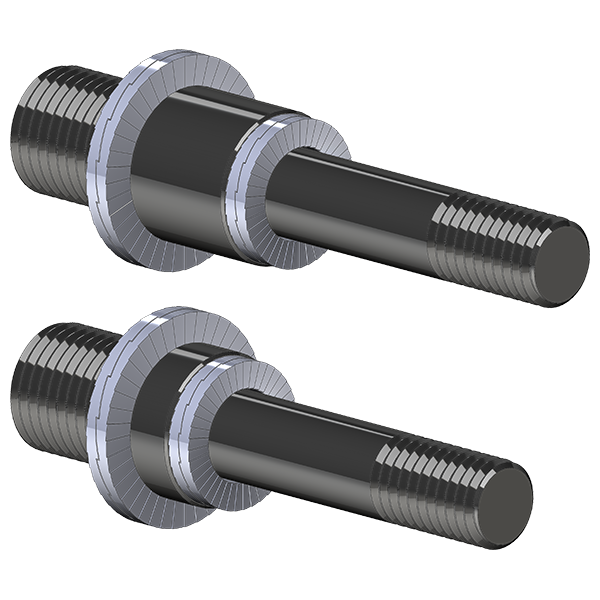 Conjunto de adaptadores de rosca Burley COHO XC | para HASE PINO com Rohloff Speedhub 500-14 / A12