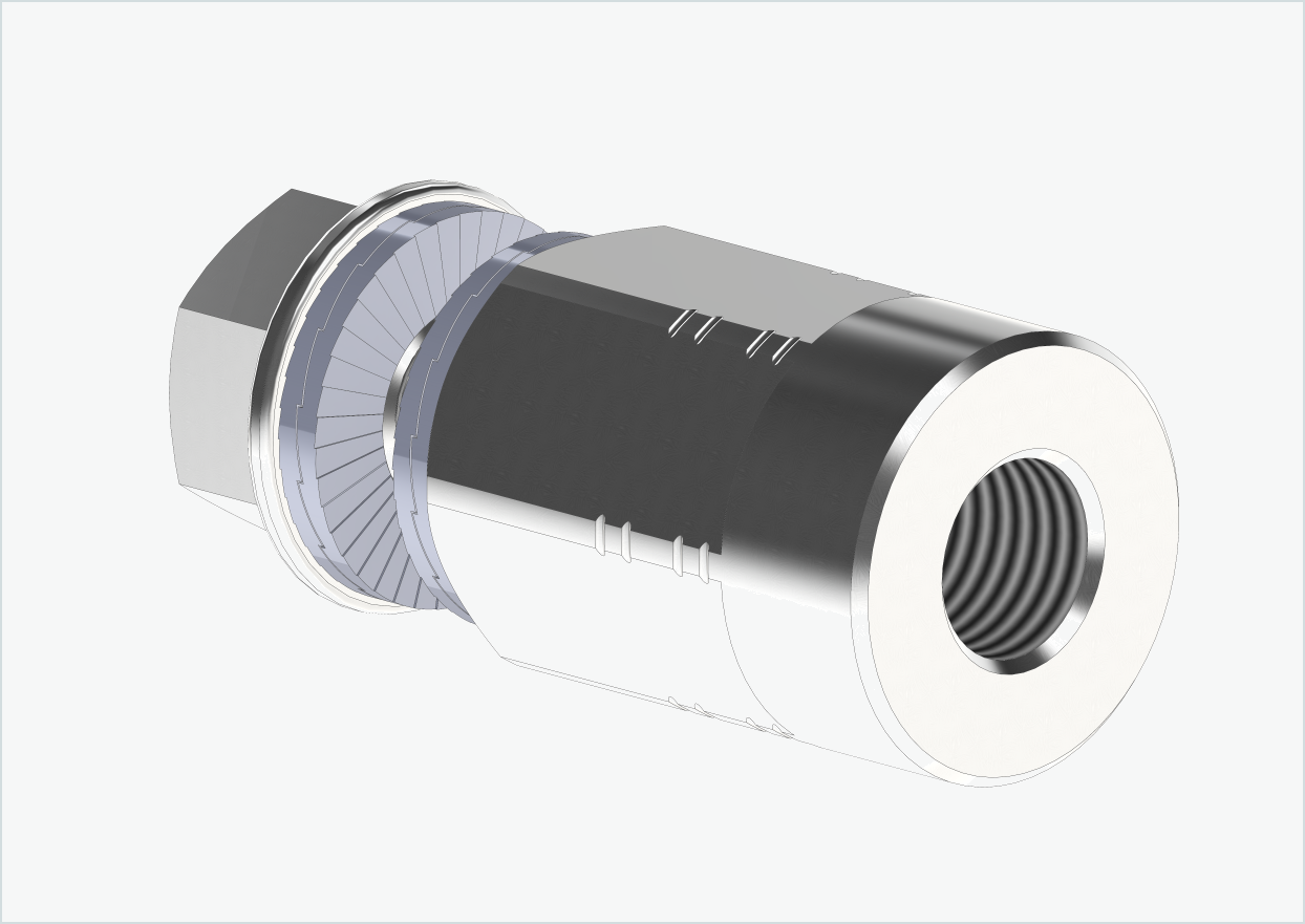 Adaptador de eixo sólido - FG 10.5 - (13/32 x 26)