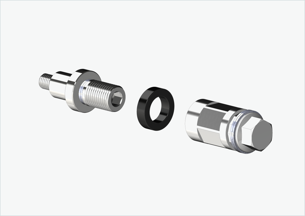Adaptador XL para cubo Rohloff Speedhub 500-14 / A12 | adequado para embraiagens Weber tipo: E - EL - ES