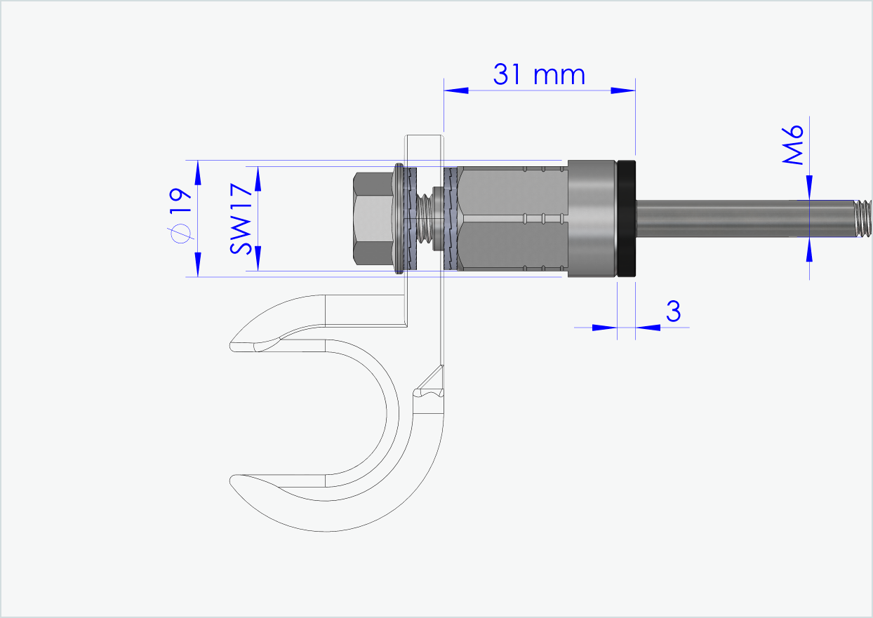 Adaptador universal para cubos de engrenagem Enviolo até 2023 | adequado para Thule, Qeridoo, Burley, Prophete, Hamax, Trixie e muitos outros