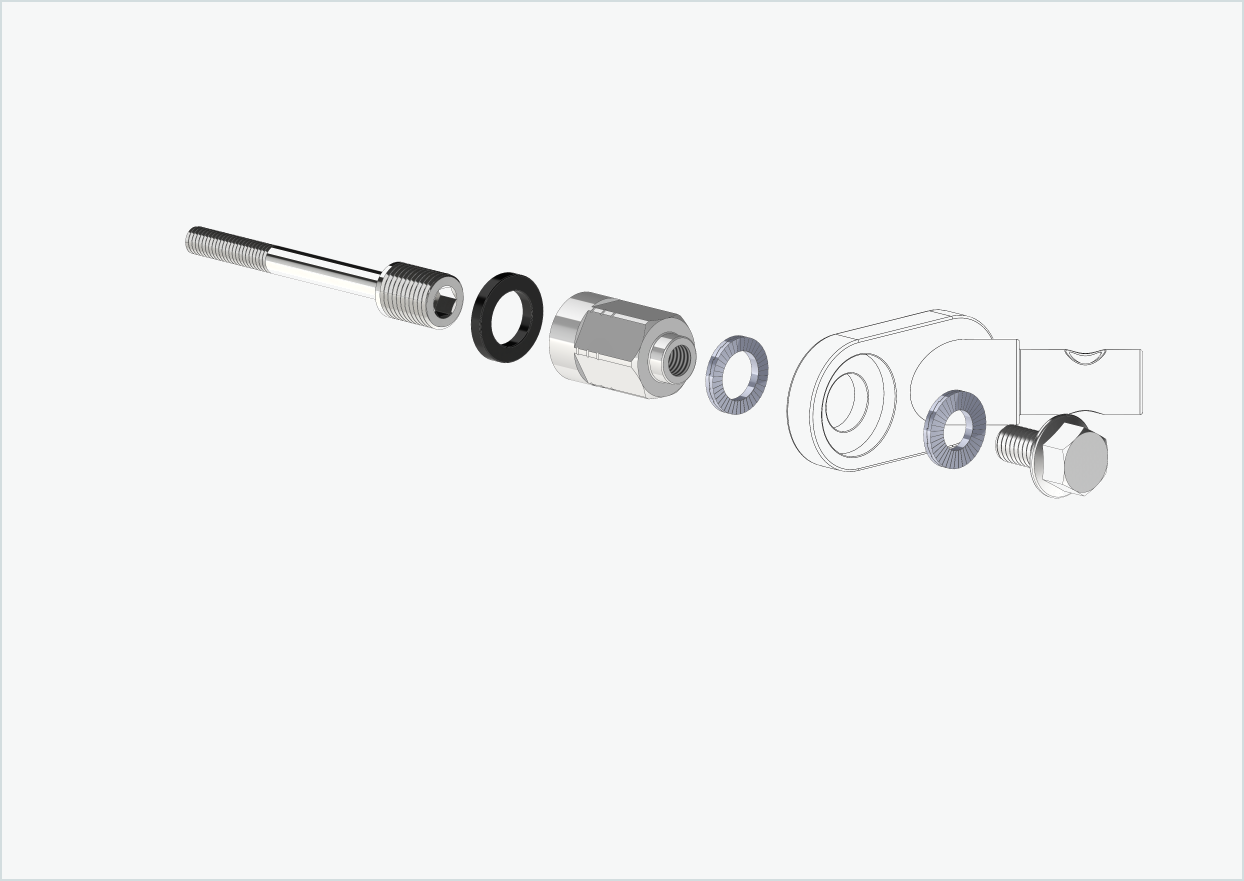 Adaptador universal para cubos de engrenagem Enviolo até 2023 | adequado para Thule, Qeridoo, Burley, Prophete, Hamax, Trixie e muitos outros