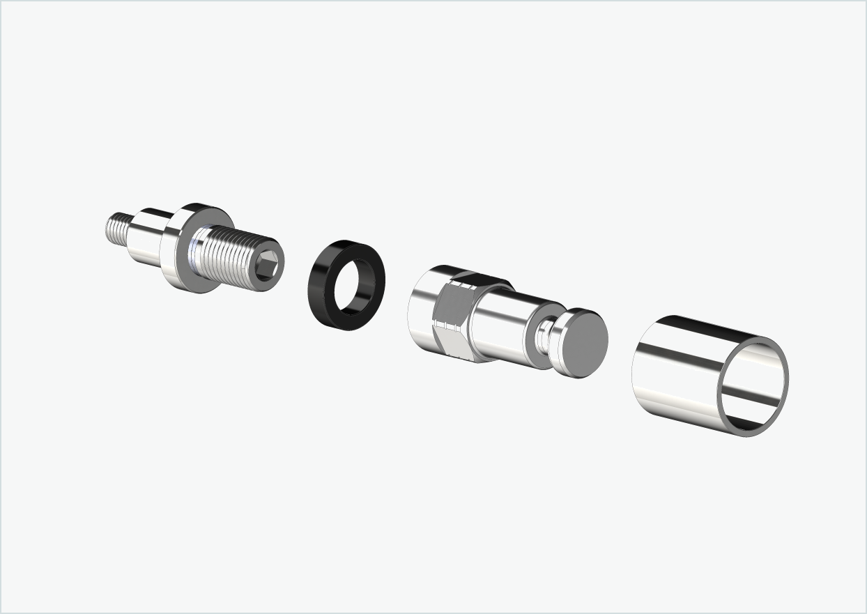 Adaptador XL para cubo Rohloff Speedhub 500-14 / A12 | adequado para Croozer a partir de 2018