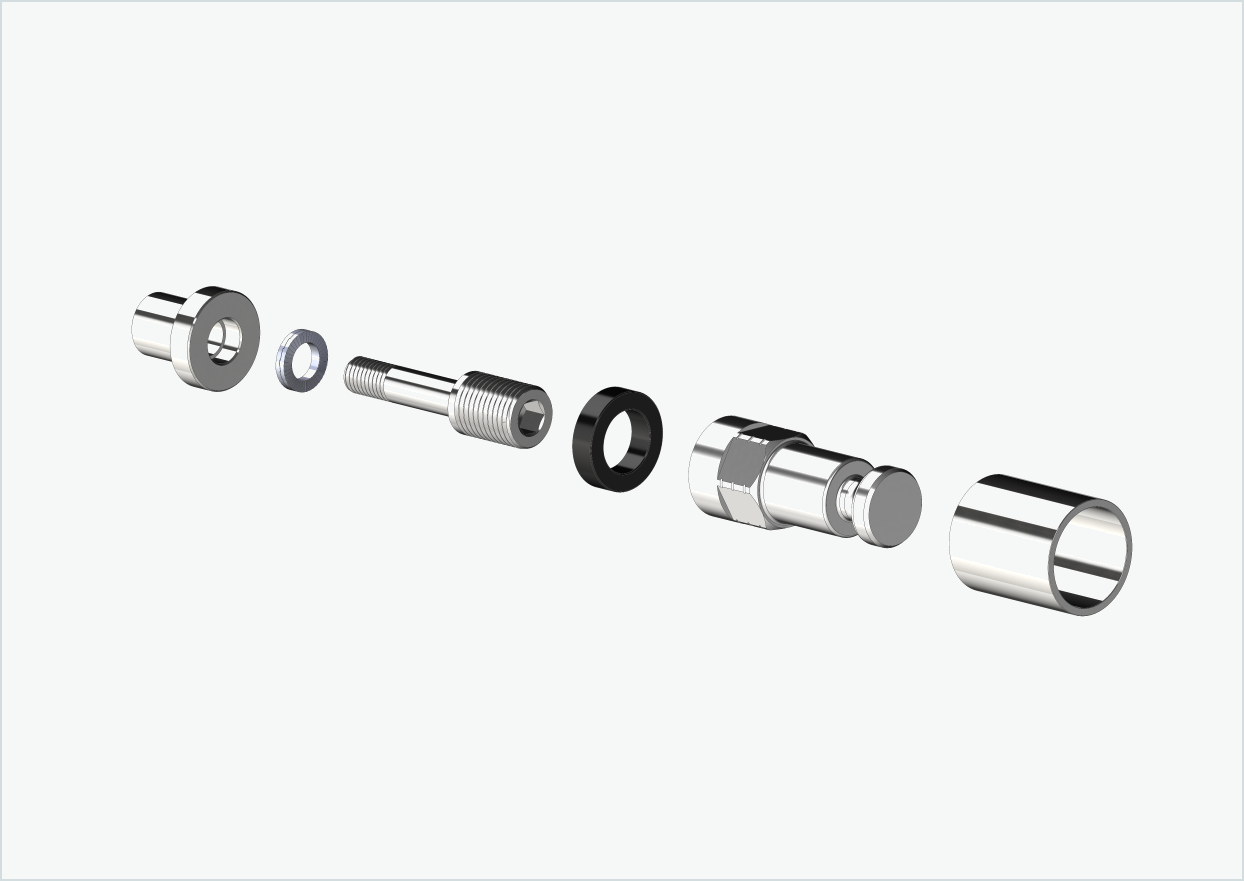 Adaptador XL para cubo Rohloff Speedhub 500-14 / A12 | adequado para Croozer a partir de 2018