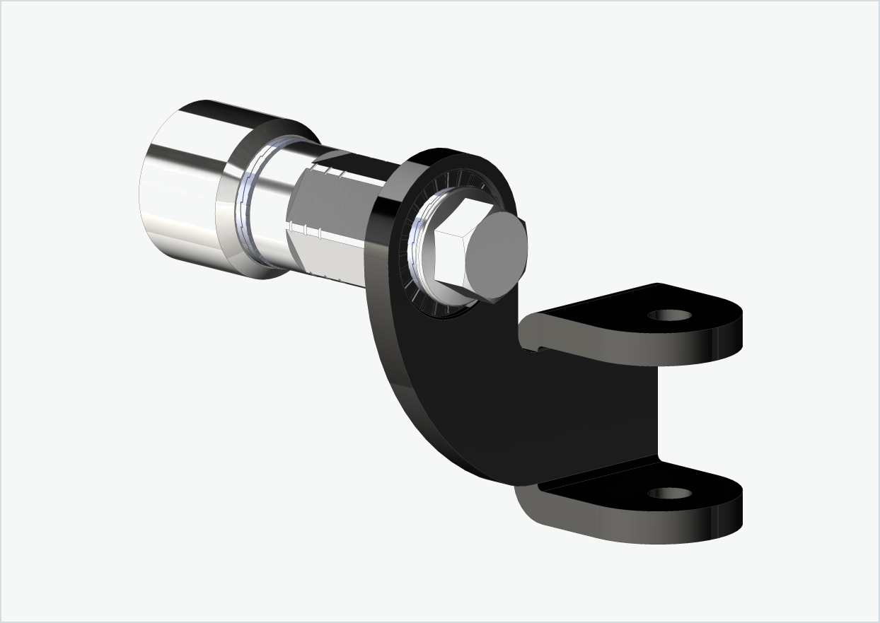 Adaptador universal para o motor HYENA-HRN | adequado para Thule, Qeridoo, Burley, Prophete, Hamax, Trixie e muitos outros