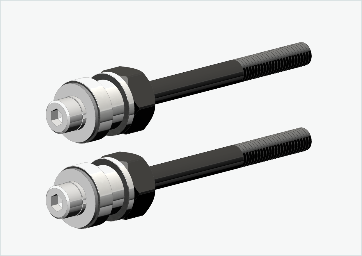 Conjunto de adaptadores de rosca BOB YAK / IBEX | para cubos de engrenagem Enviolo até 2023