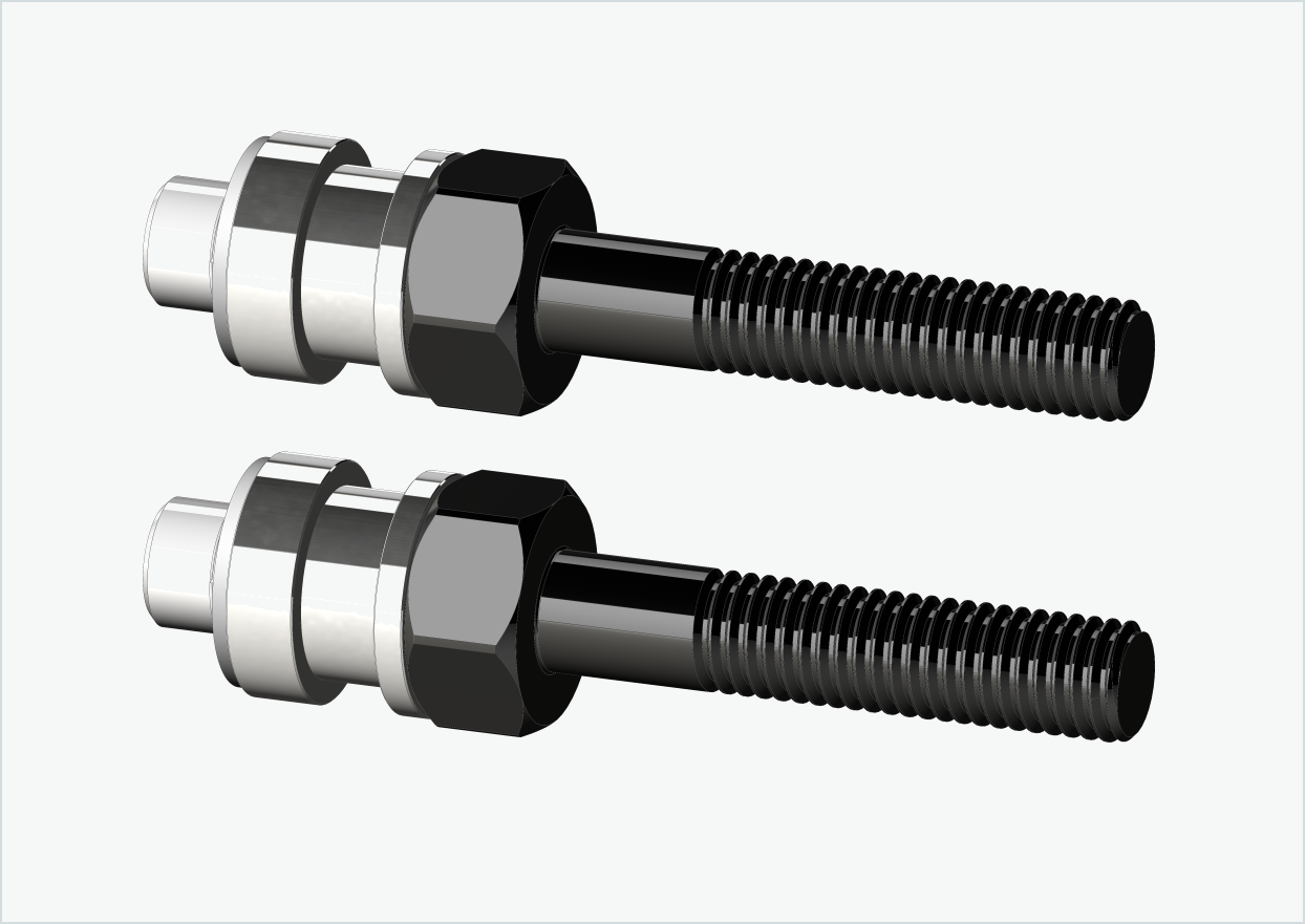 Conjunto de adaptadores de rosca BOB YAK / IBEX | para cubos de engrenagem Enviolo a partir de 2024