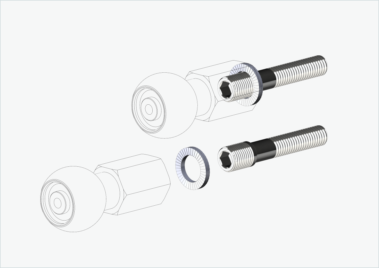 Conjunto de adaptadores de rosca Burley COHO XC | para cubos de engrenagem Enviolo a partir de 2024