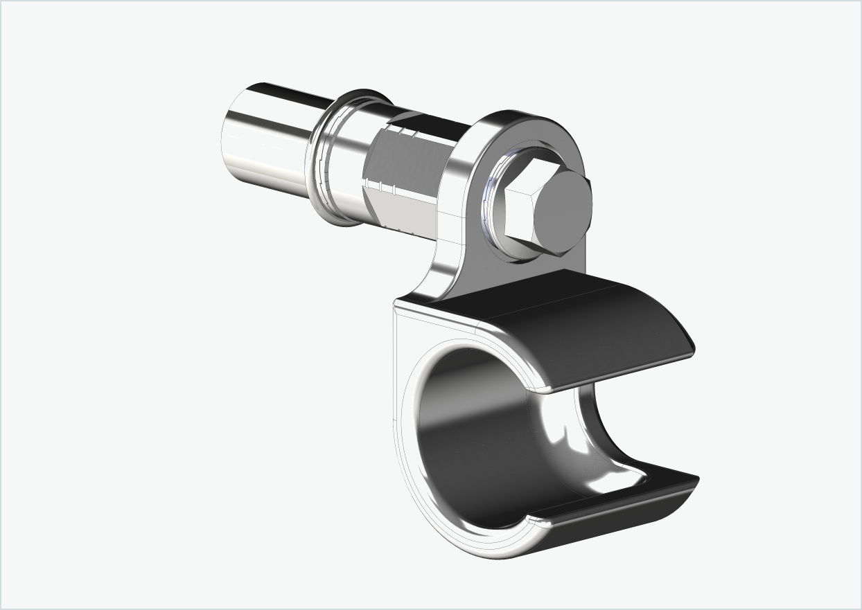 Adaptador de rosca curto - M12 x 1,25 | adequado para COWBOY - Classic - Cruiser - Cruiser ST
