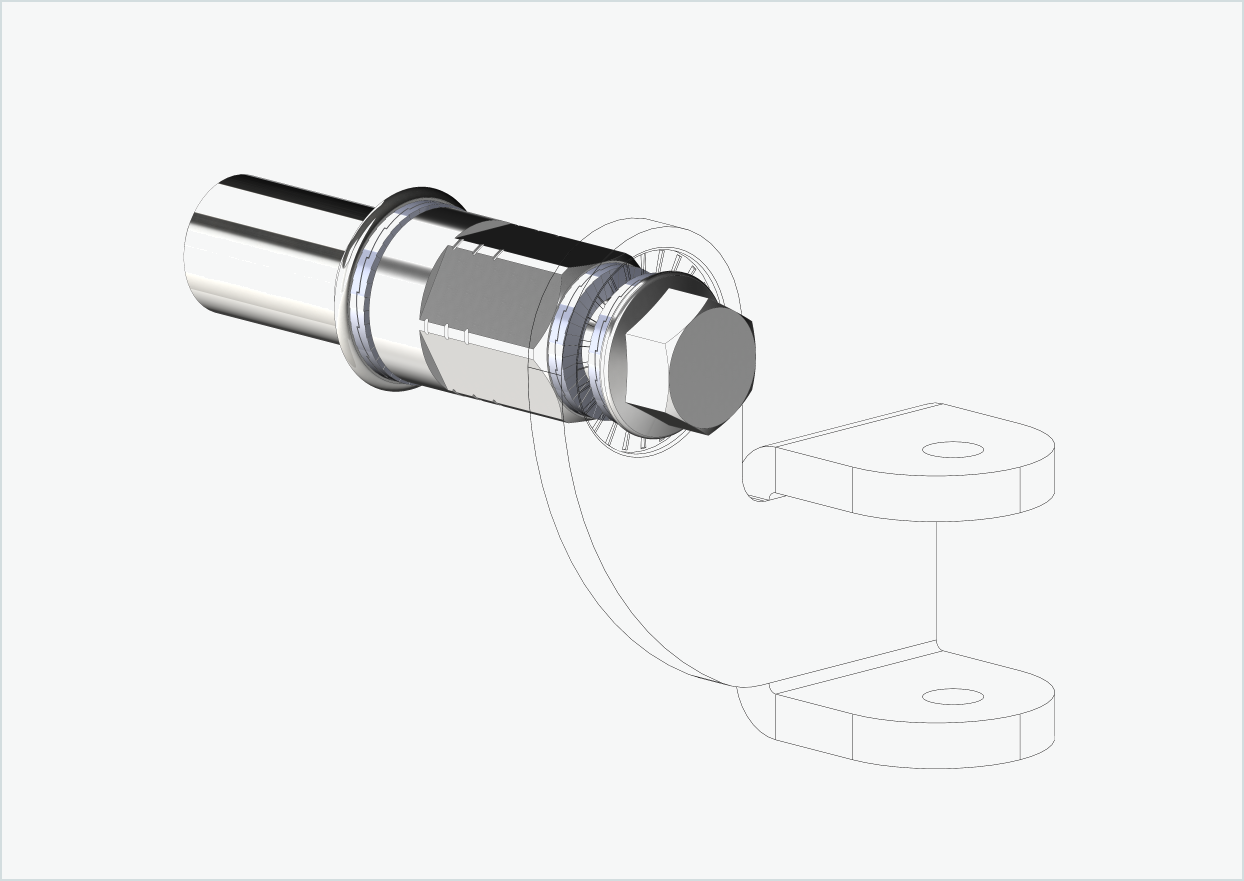 Cowboy 4 - Adaptador de rosca longo - M12 x 1,25 | Conjunto com adaptador universal