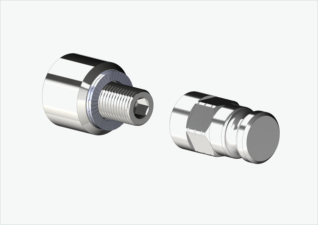 Adaptador para motor HYENA-HRN | adequado para Leggero com sistema BECCO