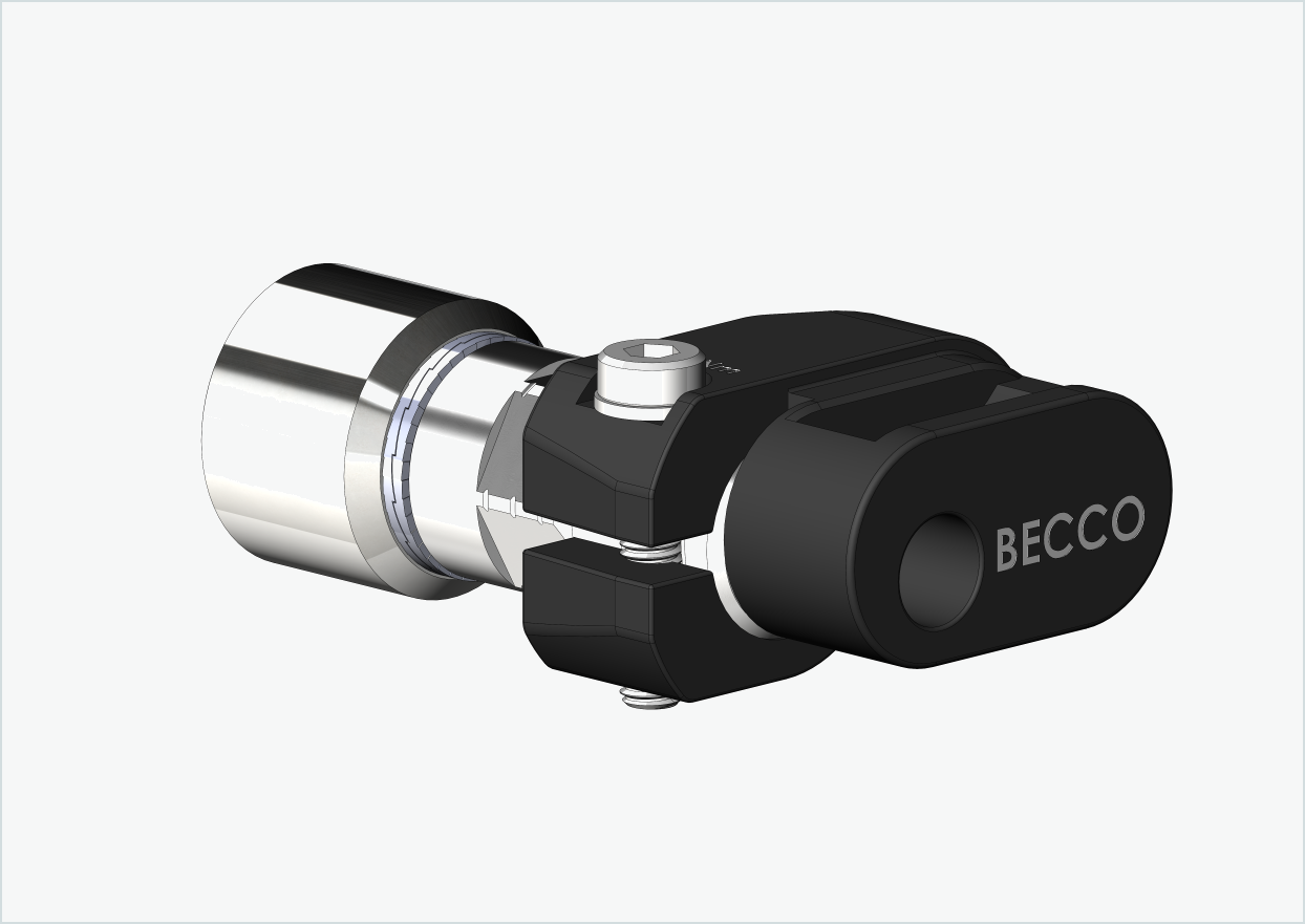 Adaptador para motor HYENA-HRN | adequado para Leggero com sistema BECCO