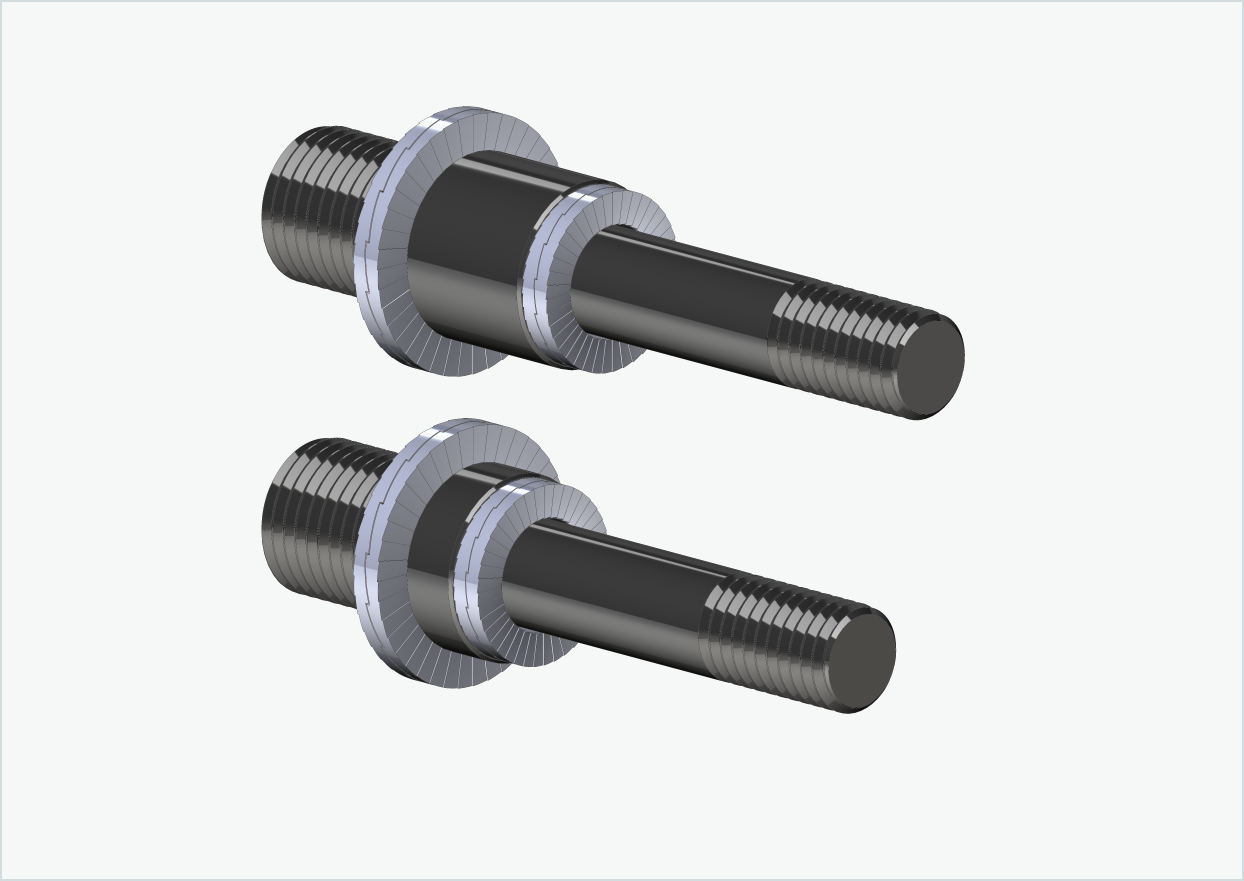 Conjunto de adaptadores de rosca Burley COHO XC | para HASE PINO com Rohloff Speedhub 500-14 / A12