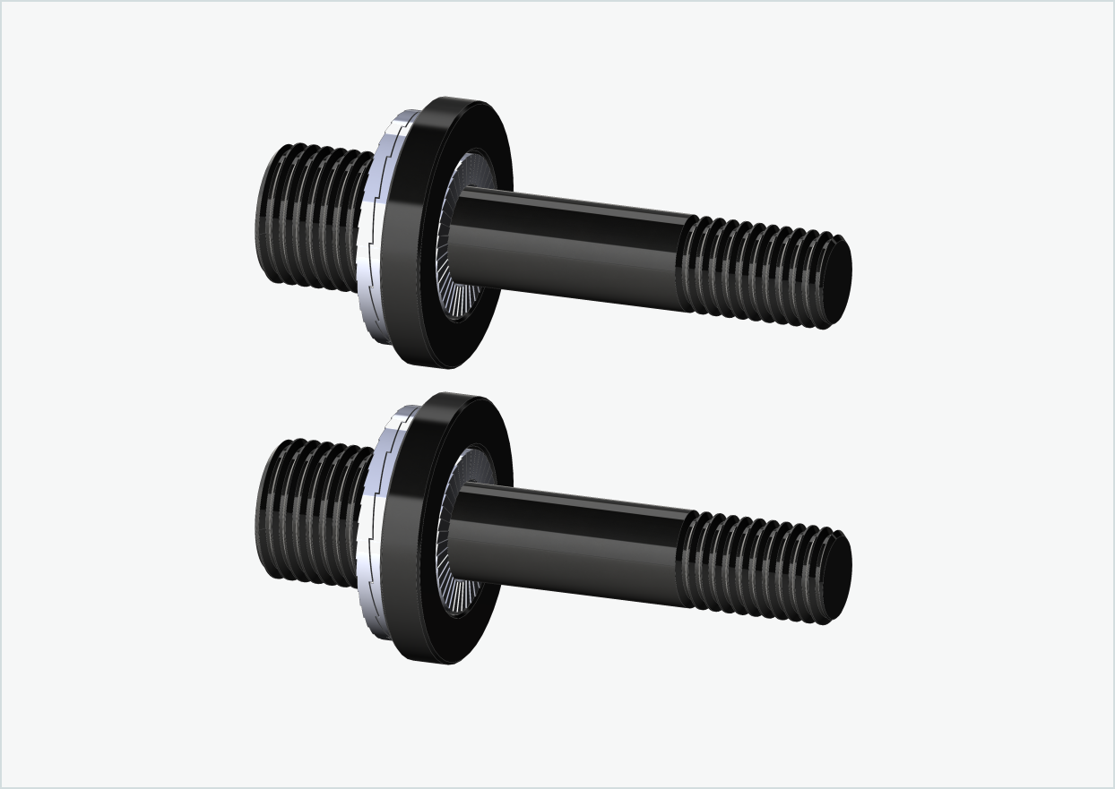 Conjunto de adaptadores de rosca Burley COHO XC (30mm/30mm) para Rohloff Speedhub 500-14 / A12