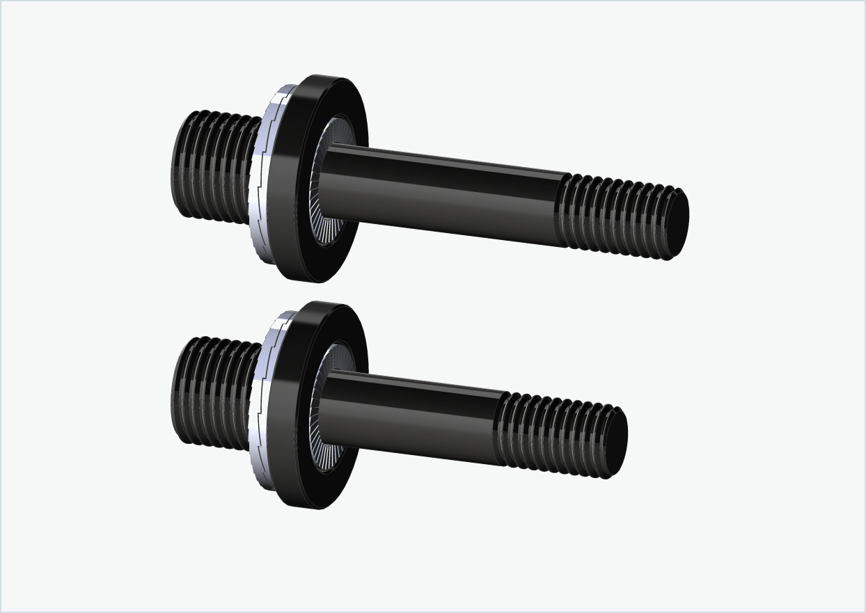 Conjunto de adaptadores de rosca Burley COHO XC (30mm/36mm) para Rohloff Speedhub 500-14 / A12