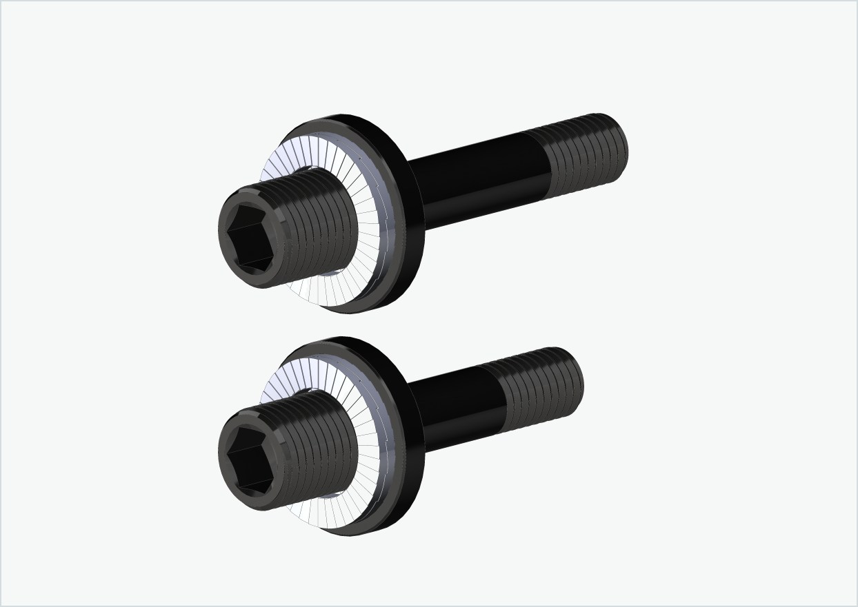 Conjunto de adaptadores de rosca Burley COHO XC (30mm/36mm) para Rohloff Speedhub 500-14 / A12