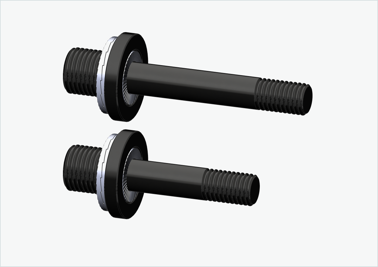 Conjunto de adaptadores de rosca Burley COHO XC (30mm/42mm) | para Rohloff Speedhub 500-14 / A12