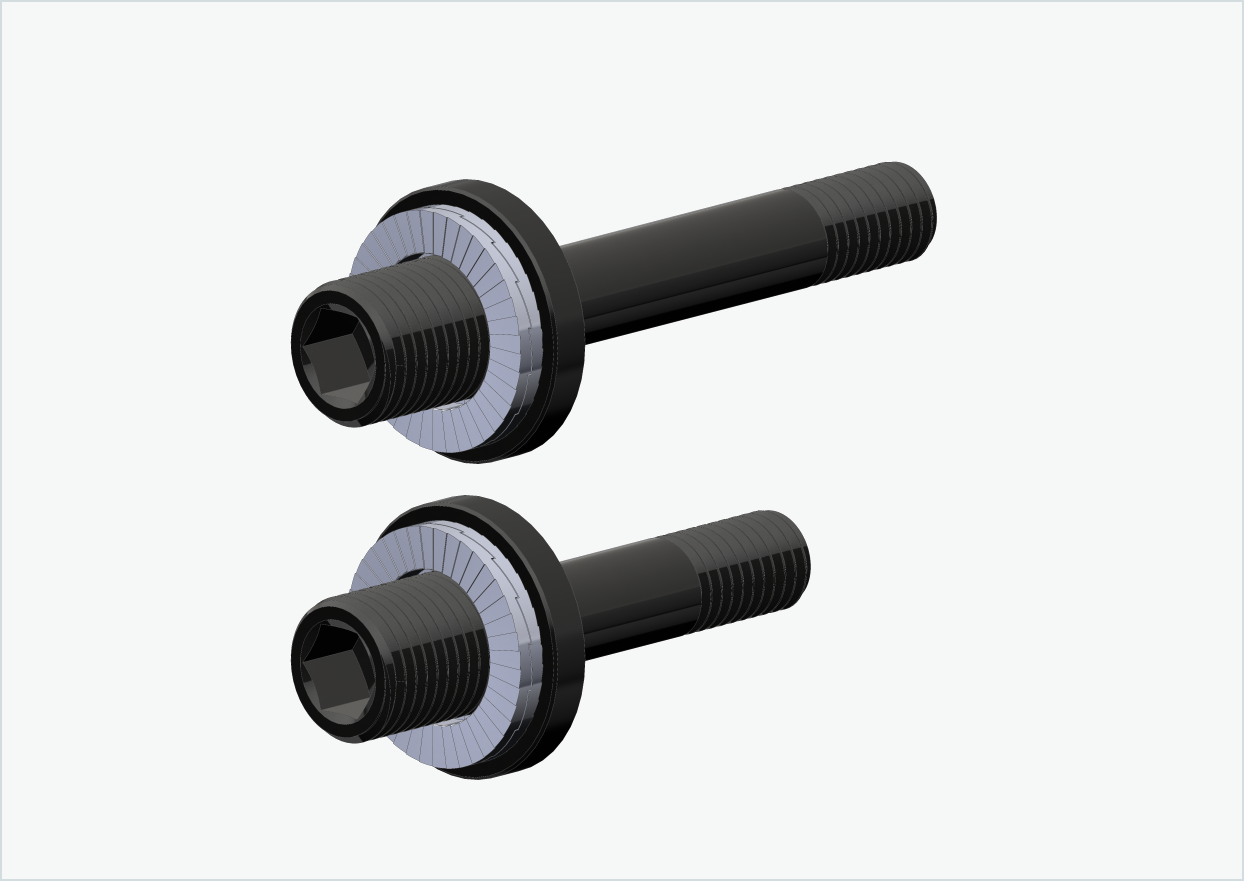 Conjunto de adaptadores de rosca Burley COHO XC (30mm/42mm) | para Rohloff Speedhub 500-14 / A12