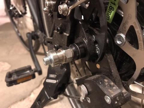 Conjunto de adaptadores de rosca BOB YAK / IBEX (30mm/36mm) | para Rohloff Speedhub 500-14 / A12